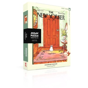 NYPNY169 Jigsaw Puzzle - The New Yorker - Dog Behind The Door 1974-02-04